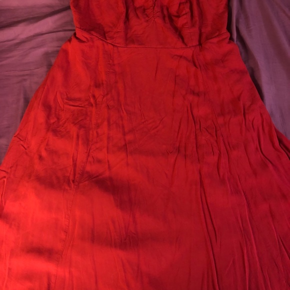 Torrid Retro Chic red Rockabilly halter dress size 1 - Picture 3 of 5